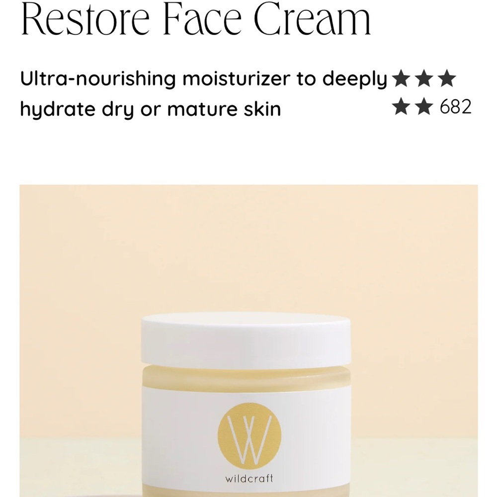Restore Face Cream - Cream